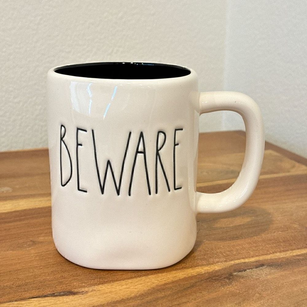 Rae Dunn Beware Mug
